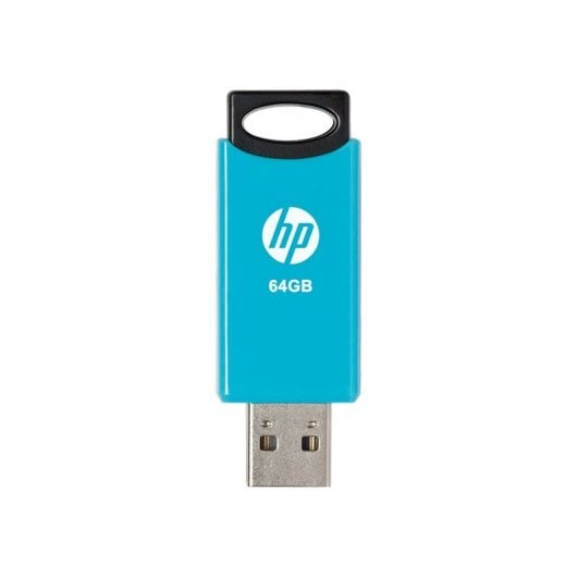 HP v212w 64 GB USB 2.0 confezione da 2 unità Nero/Blu