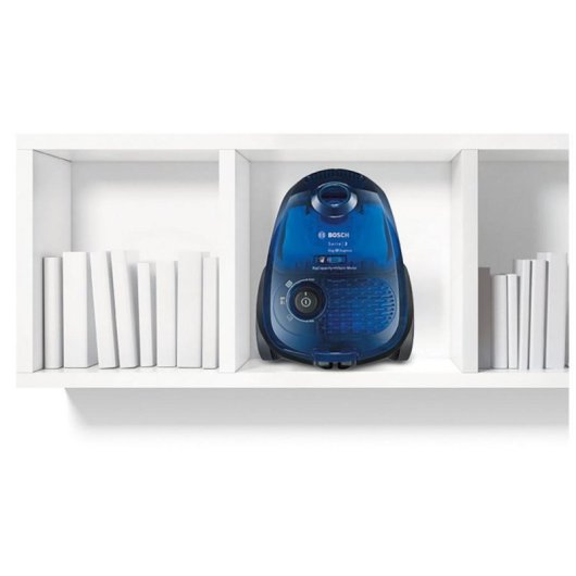 Bosch Serie 2 GL-20 Bag&Bagless Aspirador con Bolsa 550W Azul