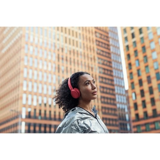 Philips TAH4205RD/00 Auriculares Sem Fios Bluetooth Vermelhos