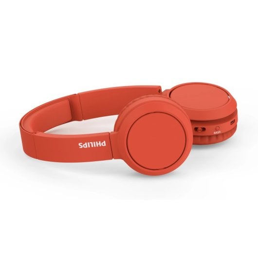 Philips TAH4205RD/00 Auriculares Sem Fios Bluetooth Vermelhos