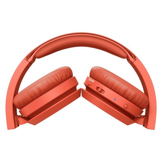 Philips TAH4205RD/00 Auriculares Sem Fios Bluetooth Vermelhos