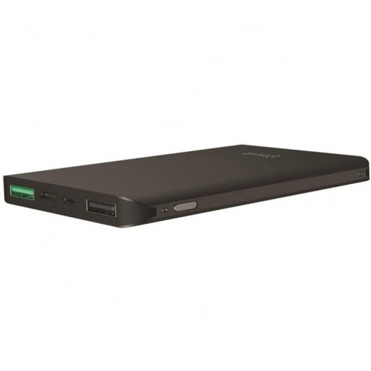 Muvit Powerbank 10000 mAh USB QC 3.0 + 2 MicroUSB + Tipo C Negra