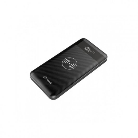 Muvit Powerbank 10000 mAh USB/MicroUSB/Type C/Lightning + Base sans fil Qi