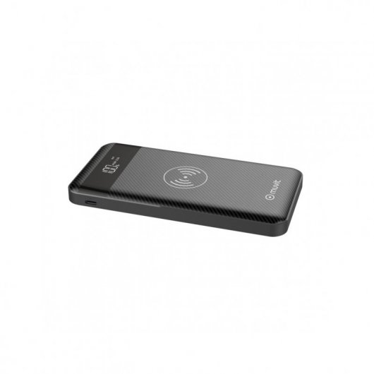 Muvit Powerbank 10000 mAh USB/MicroUSB/Type C/Lightning + Base sans fil Qi