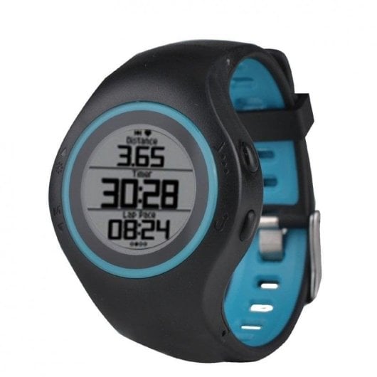 Billow XSG50PRO Bluetooth GPS 50mm LCD Schwarz Blau Wasserdicht Herzfrequenzmesser