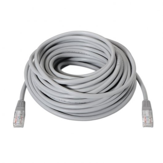 Aisens Cable de Red RJ45 UTP AWG24 Cat.6 Libre de Halógenos 15m Gris