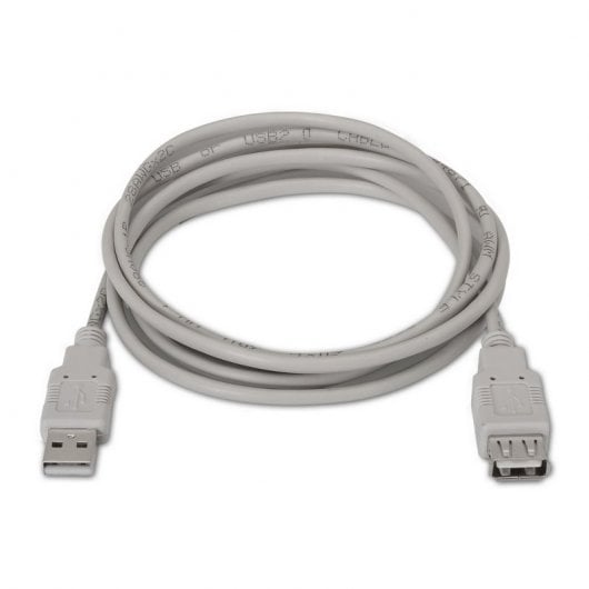 Aisens Cabo de Extensão USB 2.0 Tipo A Macho/Fêmea 1m