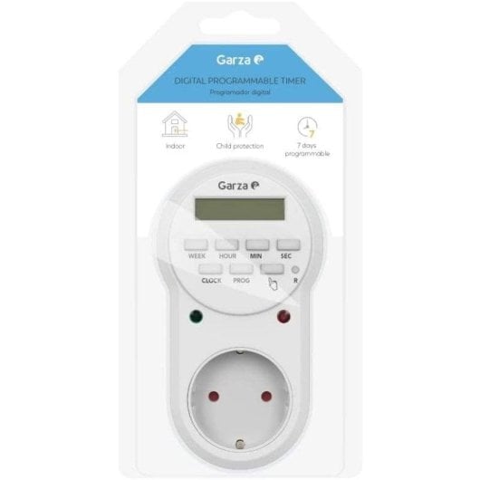 Garza Enchufe con Temporizador Digital