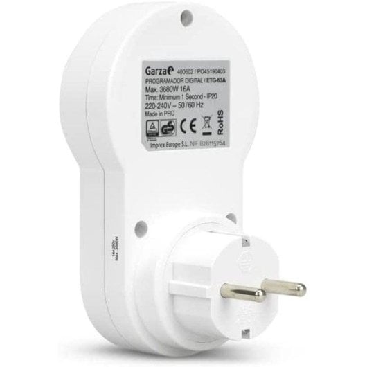 Garza Enchufe con Temporizador Digital