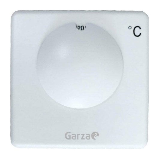 Garza Thermostat Analogique Blanc