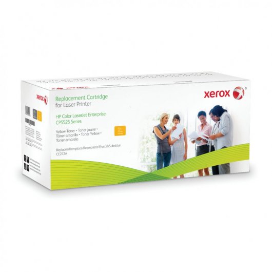 Xerox 106R02267 Tóner Compatible HP 650A CE272A Amarillo
