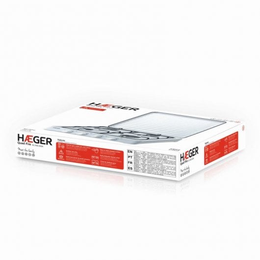 Haeger Double Fire Cocina de Gas Portátil 2 Zonas