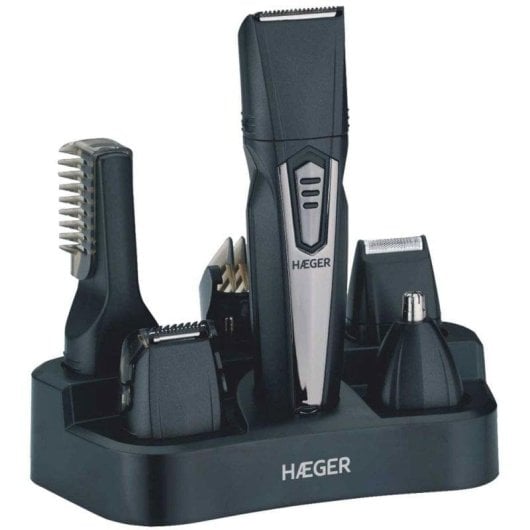 Tondeuse Multifonctions Haeger Trimmer 5 en 1 Sans Fil 45min 3 Sabots