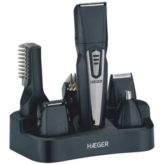 Tondeuse Multifonctions Haeger Trimmer 5 en 1 Sans Fil 45min 3 Sabots