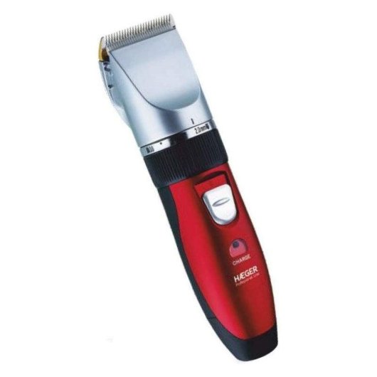 Tondeuse Professionnelle Haeger Proedger Filaire et Sans Fil 0,8-2mm 4 Sabots