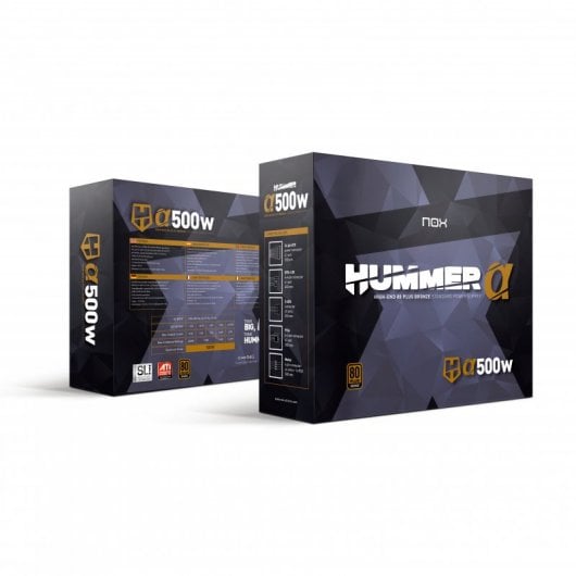 NOX Hummer Alpha 500W 80 Plus Bronze