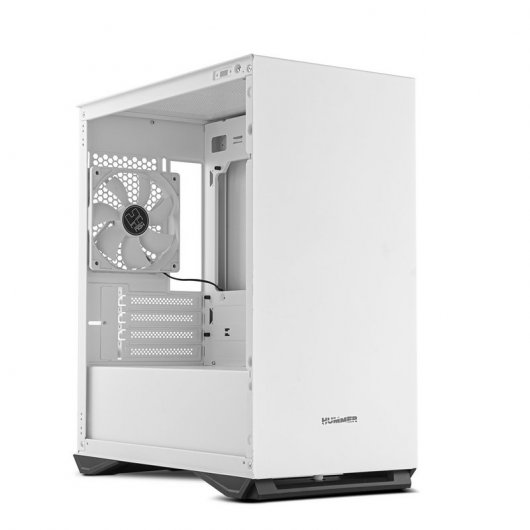 NOX Hummer Zero Core White Edition + Alimentation 450W Certifié 80 Plus