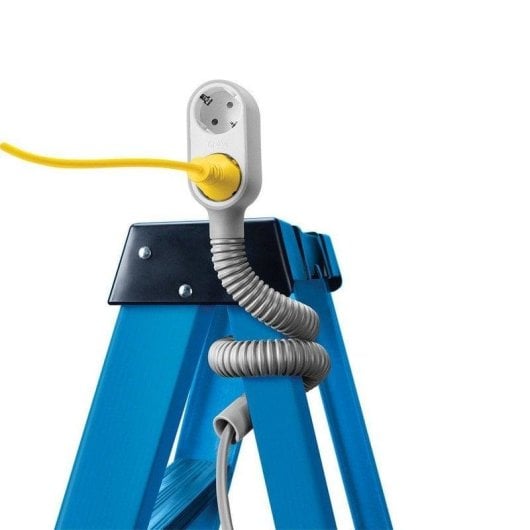 Quirky Prop Power Regleta Enrollable 2 Tomas Gris