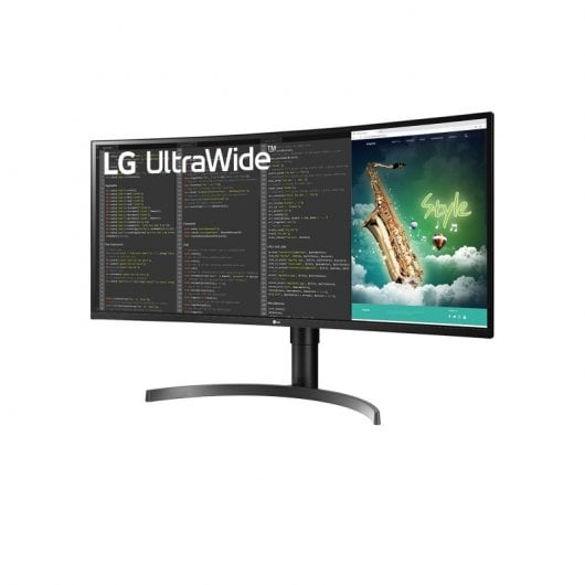 LG 35WN65C-B 35" LED WQHD Ultrawide Curvo