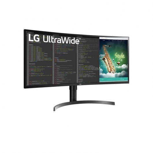 LG 35WN65C-B 35" LED WQHD Ultrawide Curvo