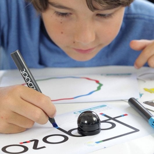 Ozobot Waschbare schwarze Marker, Packung mit 4 Einheiten
