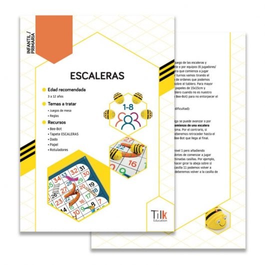 Tilk Tapetes Parchís y Escaleras para Bee-Bot