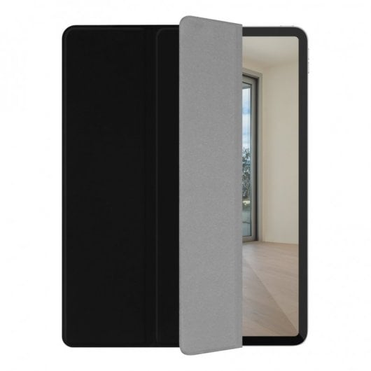 Macally Bstand Funda Libro con Soporte para iPad 12.9" Pro 2020 Negra