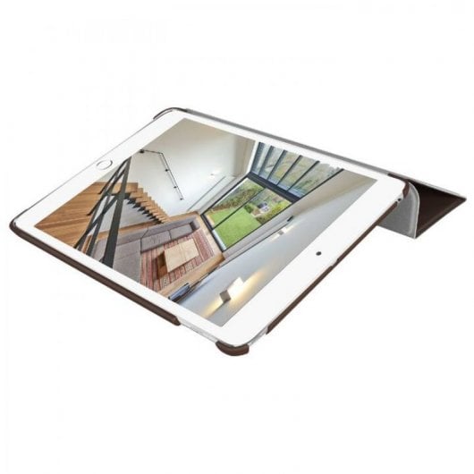 Macally Bstand Funda Libro con Soporte para iPad 11" Pro 2020 Marrón