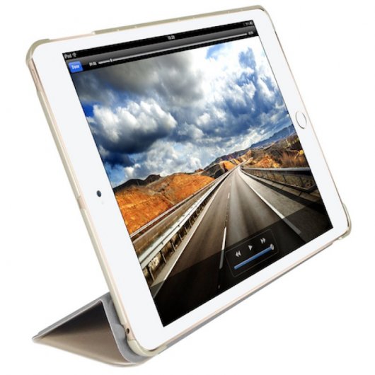 Macally Bstand Funda Libro con Soporte para iPad 10.2" 2019 Dorada