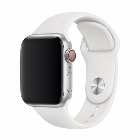 Devia Deluxe Sport Band Correa Deportiva Blanca para Apple Watch 38/40mm