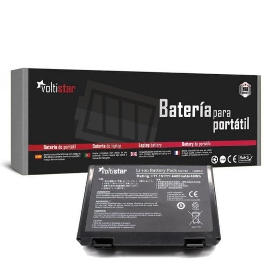 Voltistar Bateria para Asus P50/P81/K70/X65/X70/X5D/X5E/X5C/X5J/X8B/X8D/K40IJ/K40IN