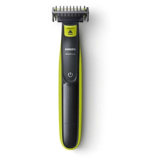 Aparador de Barba Facial Philips OneBlade QP2520/30 Recarregável 45min Seco e Molhado 3 Pentes