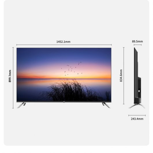 CHiQ U65H7A 65" LED UltraHD 4K HDR10