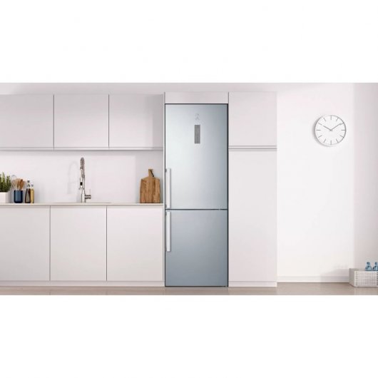 Réfrigérateur Balay 3KFE566XE Combi E en acier inoxydable