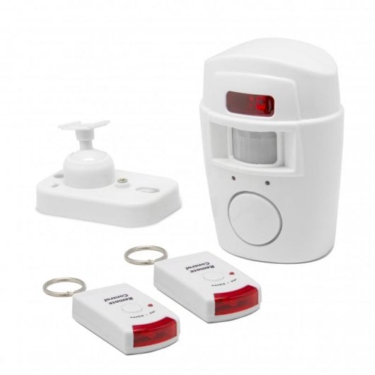 Unotec Alarma Volumétrica Autónoma con 2x Mandos