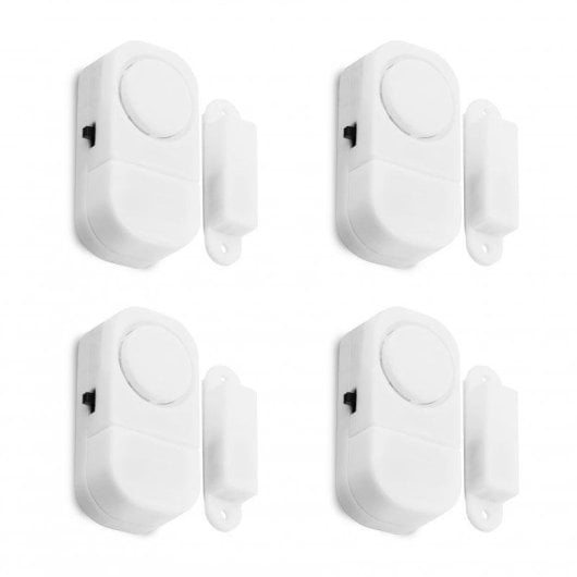 Unotec Pack 4x Alarmas para Puertas y Ventanas