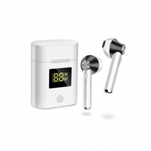 Unotec Imperii Borea Inalámbricos con Pantalla LCD Negro