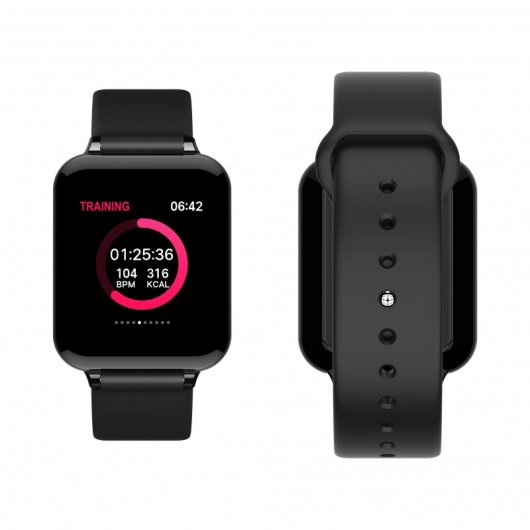Unotec Watchuu Anillos Dinámicos Reloj Bluetooth Negro