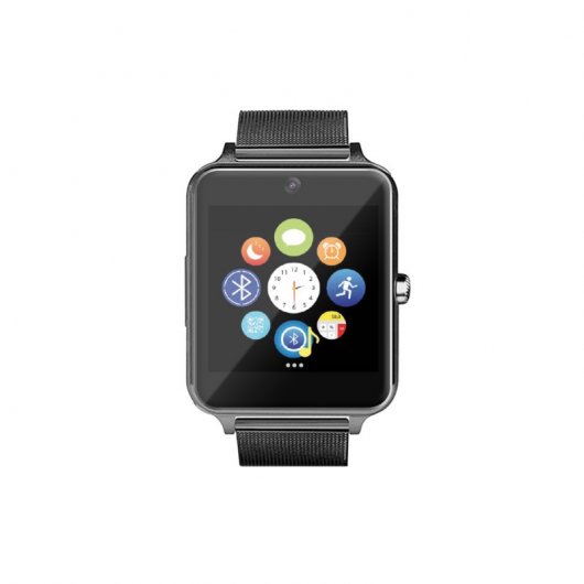 Unotec Watchuu Solish Reloj Bluetooth Negro