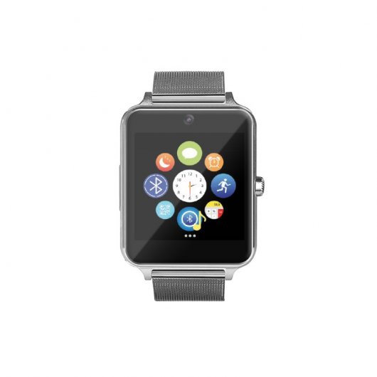 Unotec Watchuu Solish Reloj Bluetooth Plata
