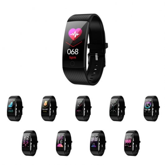 Unotec Watchuu Souter Pulsera de Actividad con Control Ovulacion Negra