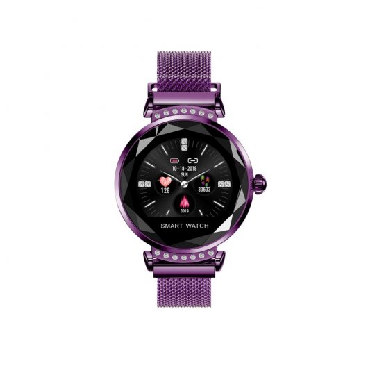 Unotec Watchuu Cleopatra Reloj Bluetooth con Control Ovulacion IP68 Morado