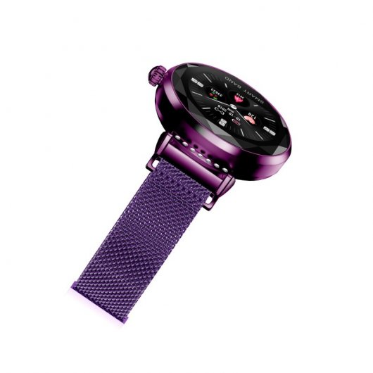 Unotec Watchuu Cleopatra Reloj Bluetooth con Control Ovulacion IP68 Morado