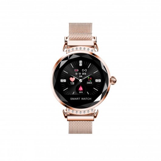 Unotec Watchuu Cleopatra Reloj Bluetooth con Control Ovulacion IP68 Dorado