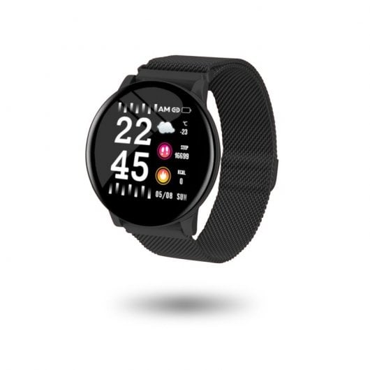 Unotec Style Band 6 Reloj Bluetooth Negro Metálico