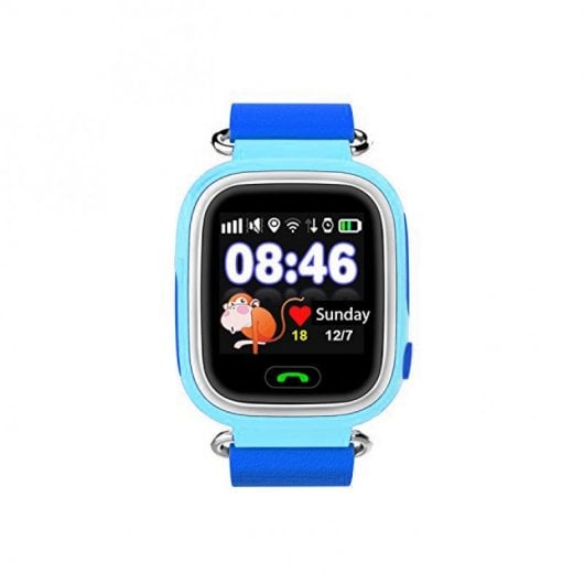 Unotec Watchuu Pulsera de Actividad Infantil con Localizador Azul