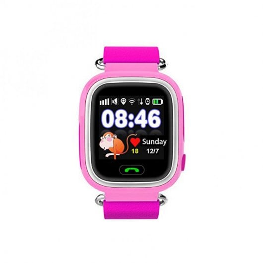 Unotec Watchuu Pulsera de Actividad Infantil con Localizador Rosa