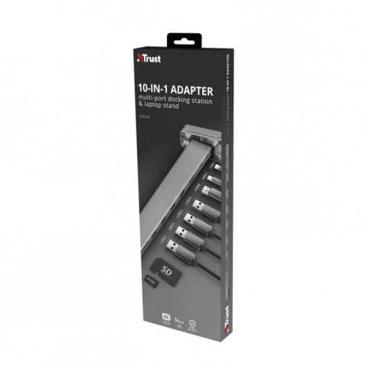 Trust Dalyx Kabelgebunden USB 3.2 Gen 1 (3.1 Gen 1) Type-C Aluminium