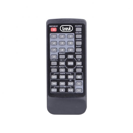 Trevi HCX 10D8 DAB Micro Cadena Bluetooth 30W Negra