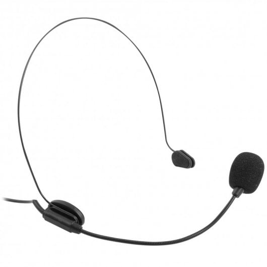 Trevi EM 408 R Microfono Inalámbrico de Diadema Negro